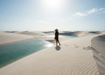 O lugar mais inacreditável do Brasil onde a natureza criou um deserto que respira água doce