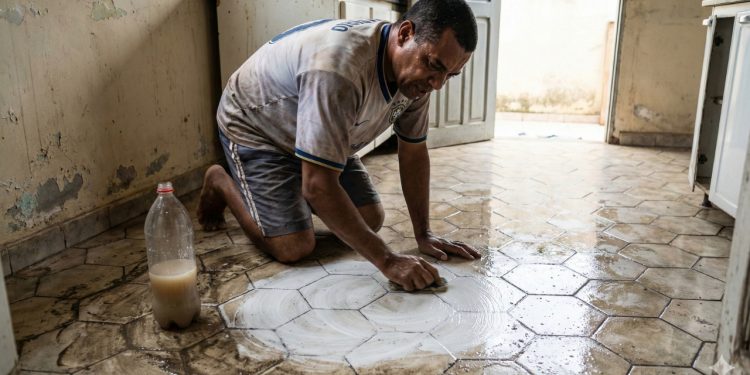 A receitinha caseira que desencarde qualquer piso em um piscar de olhos