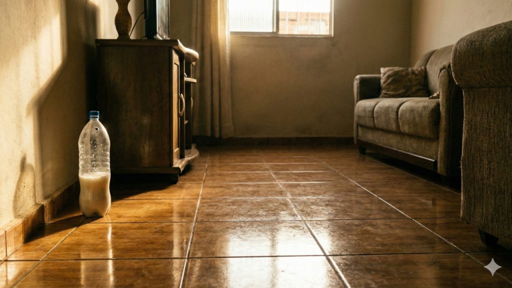A receitinha caseira que desencarde qualquer piso em um piscar de olhos