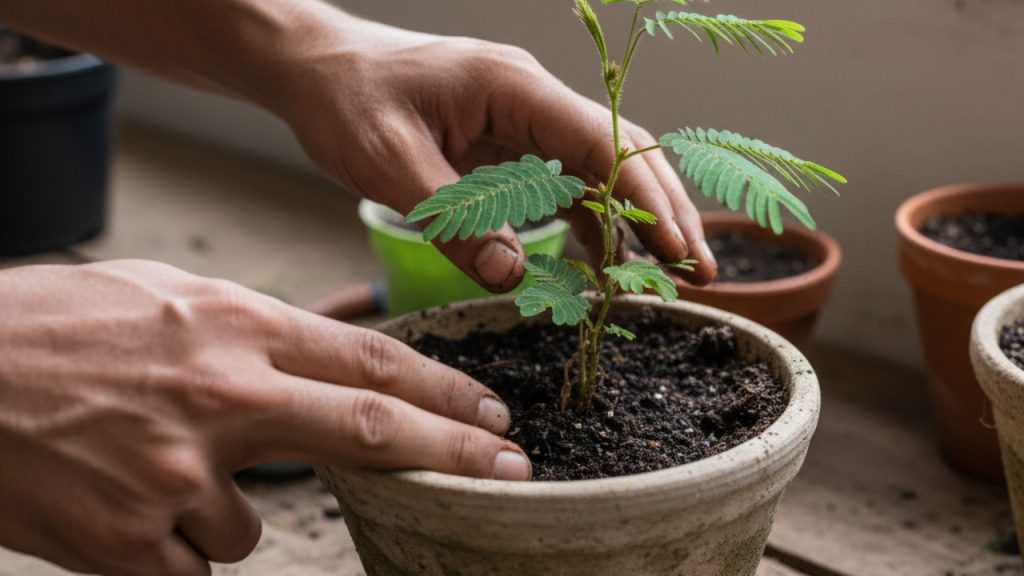 Essa planta dorme de noite e se mexe sozinha quando é tocada