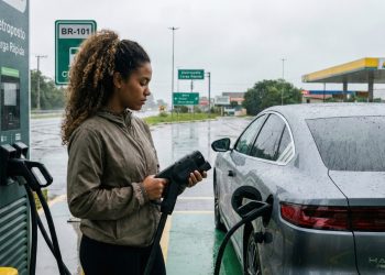 Quanto custa encher o tanque de um carro elétrico e a diferença da gasolina