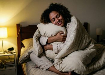 O que significa dormir abraçando o travesseiro, segundo a psicologia