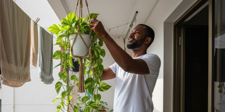 A técnica do nó de macramê para pendurar plantas que vicia qualquer iniciante