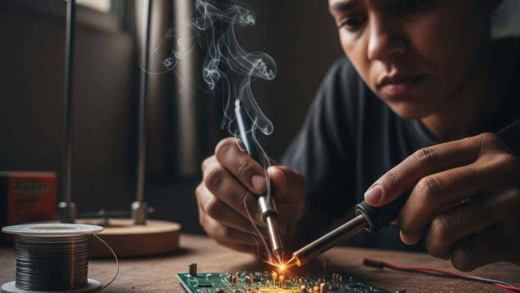 O pulo do gato da Lâmpada de LED queimada que volta a brilhar com um pingo de solda