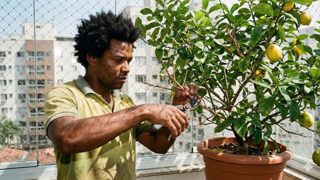Você pode ter um pomar inteiro na varanda usando apena pequenos vasos de planta