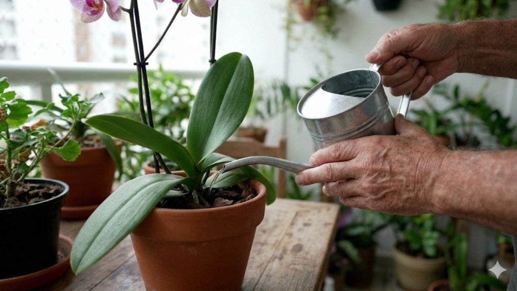 Eu usei casca de banana nas minhas orquídeas e elas deram flor o ano inteiro
