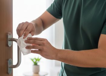 O macete da gota de azeite para acabar com o nheco nheco da porta em um segundo