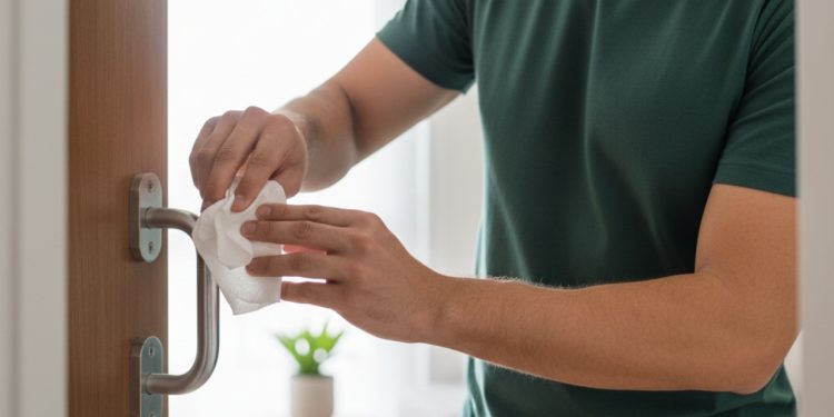 O macete da gota de azeite para acabar com o nheco nheco da porta em um segundo