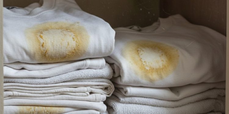 Nem detergente, nem álcool: esses 2 ingredientes são a solução barata para manchas amarelas das roupas
