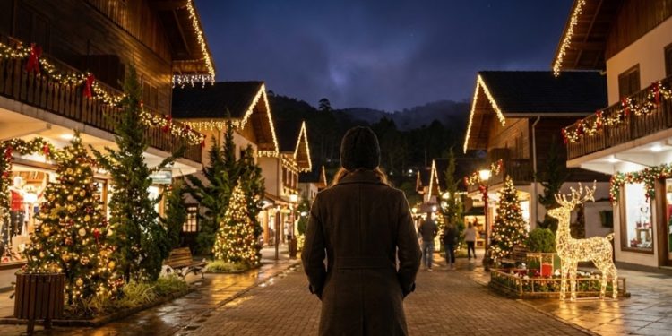 Os refúgios no interior de Minas que parecem a Europa e encantam brasileiros no Natal