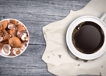 Casca de ovo: o método que remove manchas de café em canecas