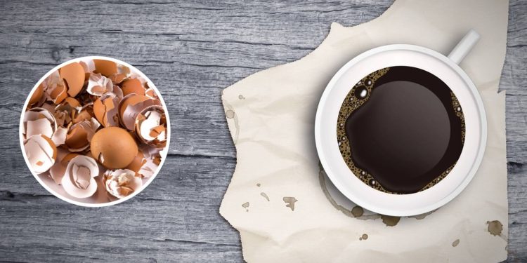 Casca de ovo: o método que remove manchas de café em canecas