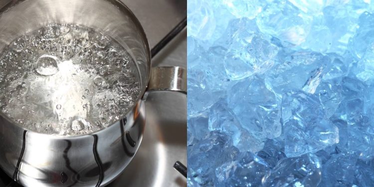Parece mágica, mas é física: a condição rara em que a água ferve e congela ao mesmo tempo