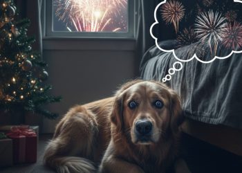 Não os prenda: 10 dicas eficazes para proteger seu cachorro dos fogos de artifício neste Natal