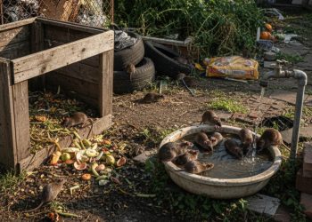 Esses erros comuns no seu jardim viram convite irresistível para ratos