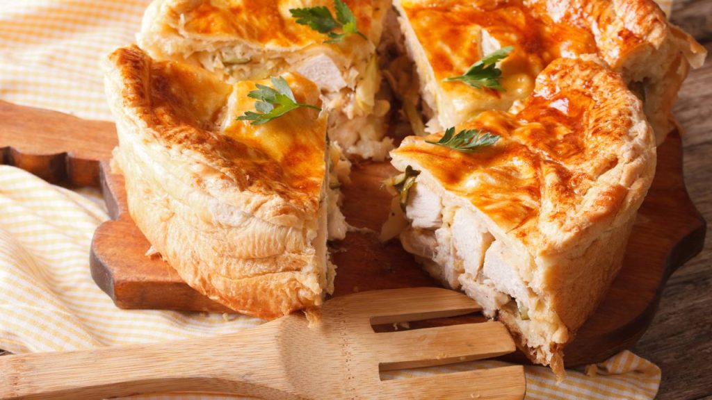 torta de frango de liquidificador