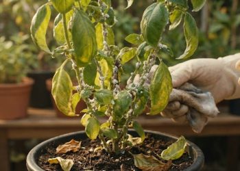 Esses pontos brancos sugam a vida da sua planta e a solução está na sua cozinha