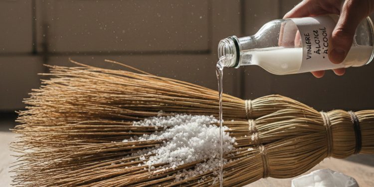 Truque simples com a vassoura melhora a limpeza da casa e a protege