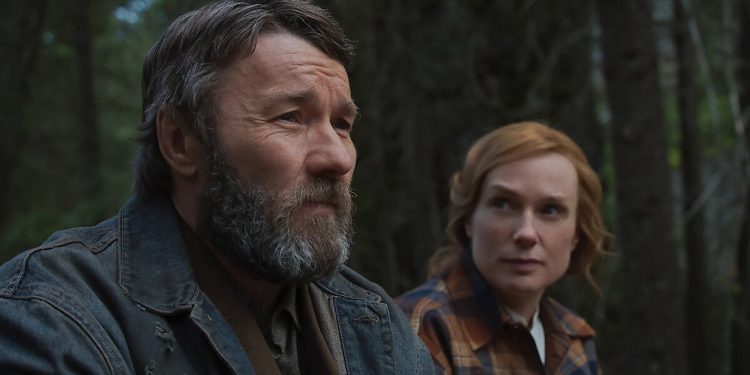 Cena do filme Sonhos de Trem (2025), também conhecido como Train Dreams – Fonte: Black Bear International (Vendas Globais); Sony Pictures Classics (Distribuição EUA) / Black Bear; Archer Gray; Likely Story