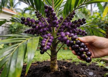 Como cultivar açaí em casa e colher frutos doces em pouco tempo