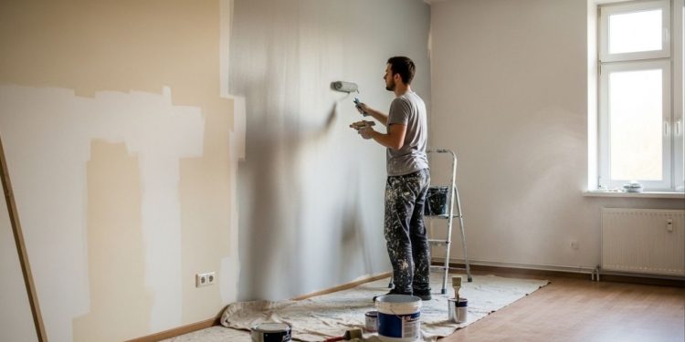 Quanto se gasta para pintar um apartamento de 60m² em 2026 sem surpresas