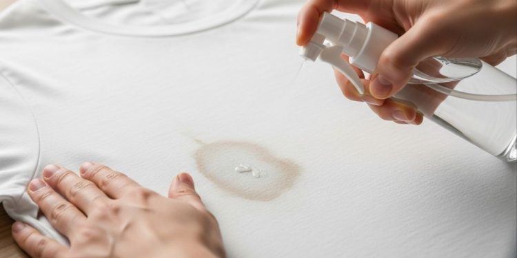 O truque do vinagre que tira mancha de roupa branca em 5 minutos