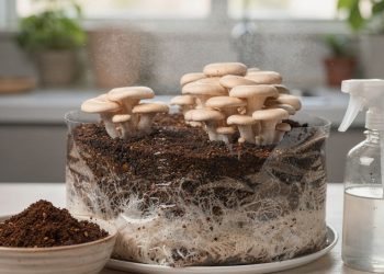 Não jogue borra de café fora: aprenda a cultivar cogumelos comestíveis na sua cozinha