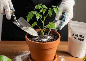 Pare de comprar adubo: essa farinha natural faz qualquer vaso encher de flores