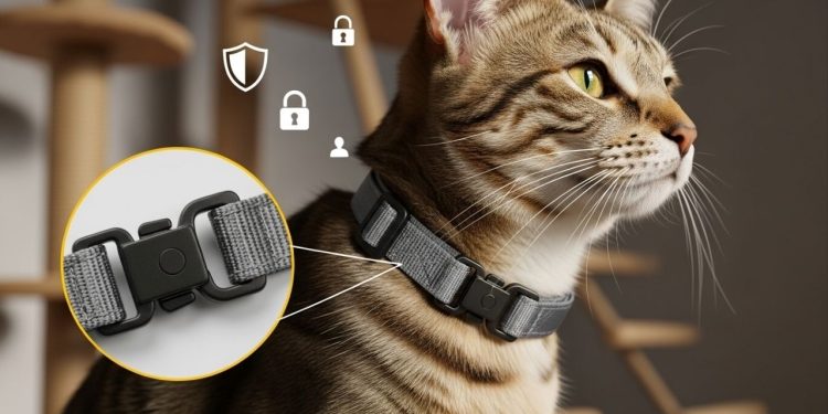O que é a coleira breakaway e por que ela é obrigatória para gatos?