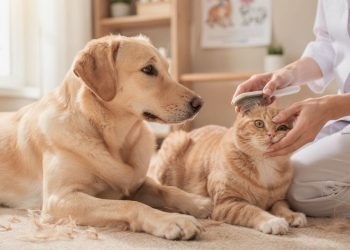 Queda de pelo em cães e gatos: aprenda quando é normal ou sinal de alerta