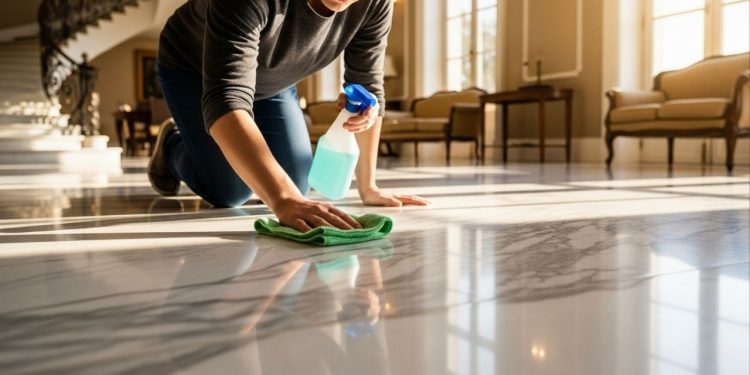 Método sem esforço que deixa seu piso com brilho de casa de rica