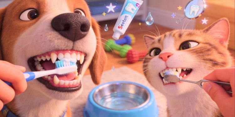 Como acabar com o mau hálito e cuidar dos dentes do pet em casa