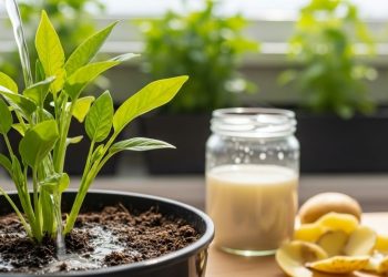 Esse adubo caseiro de batata é a solução rica em potássio para plantas que não crescem