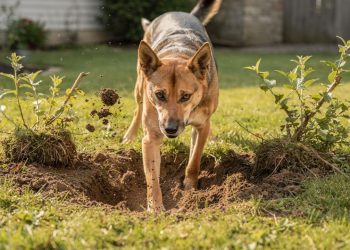 Aprenda como lidar com o cachorro que adora cavar buracos em todo o jardim
