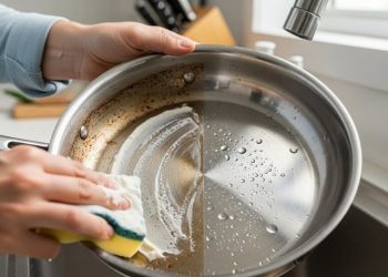 Deixe suas panelas brilhando com pasta mágica usando só 4 ingredientes