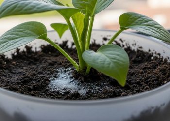 Apenas 1 colher de água oxigenada no jardim elimina fungos e faz plantas estagnadas voltarem a crescer