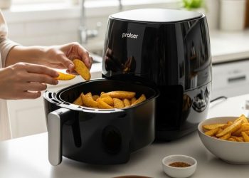 Jeito certo de fritar batata na airfryer que deixa ela crocante que nem de lanchonete famosa