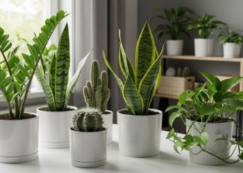 Cinco plantas resistentes que exigem água apenas quando você lembrar