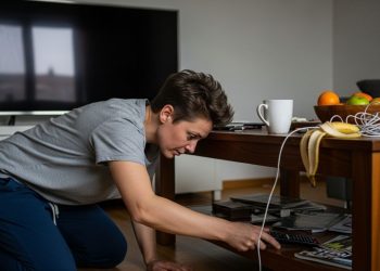 O truque de organização que acaba com a caça ao controle remoto