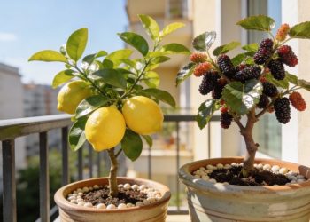 As 3 miniárvores frutíferas que prometem ser febre em 2026 para varandas pequenas