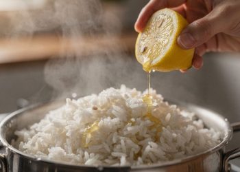 Como usar limão para deixar o arroz soltinho e brilhante