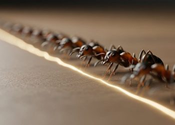 Por que as formigas andam em fila indiana? A ciência explica o “GPS” químico
