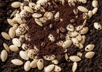 Pare de gastar com adubos caros e use essa mistura de sementes de abóbora com café