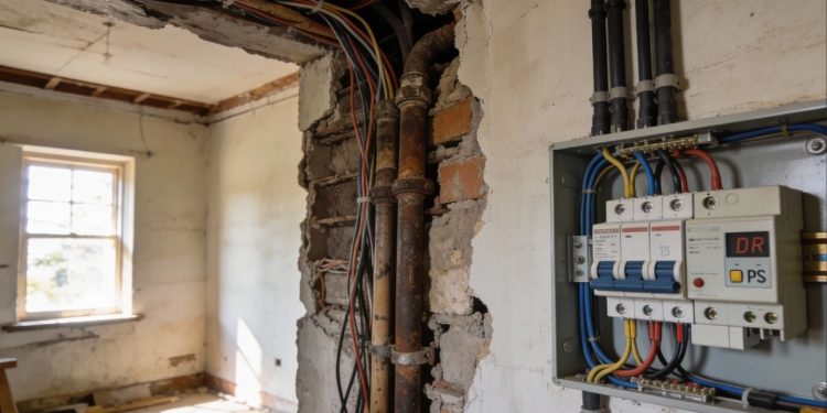 Quanto custa refazer a fiação elétrica de uma casa antiga hoje