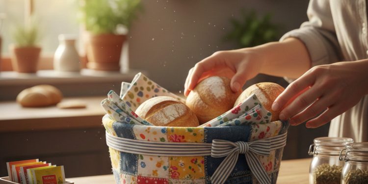Projeto DIY incrível reaproveita retalhos e decora a cozinha.