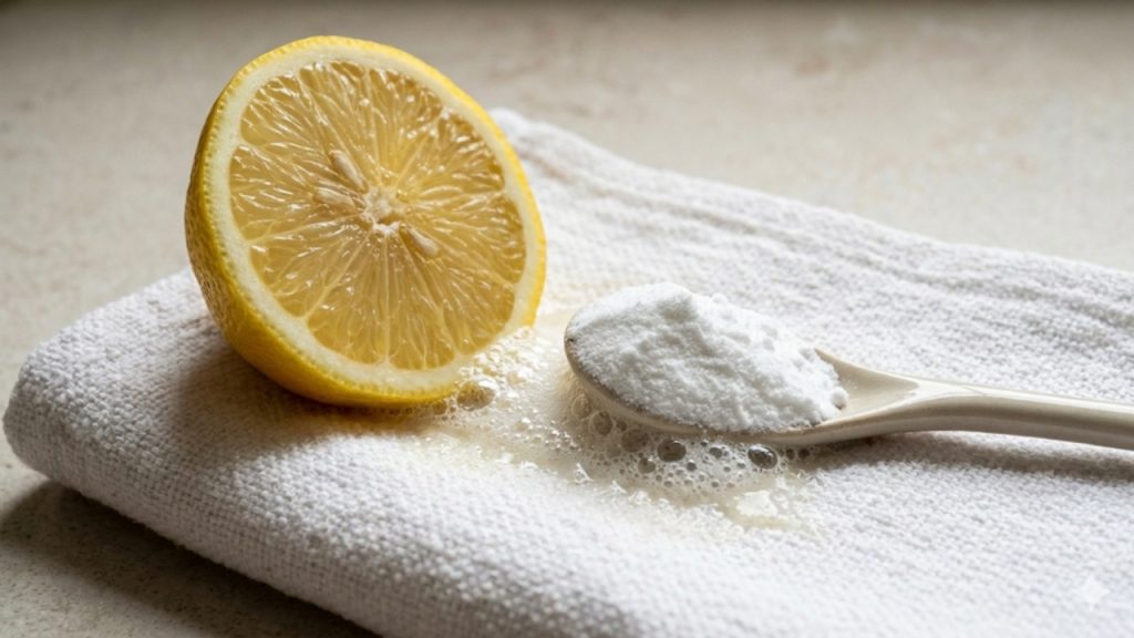 Como tirar aquele amarelado das roupas brancas usando só dois ingredientes de cozinha
