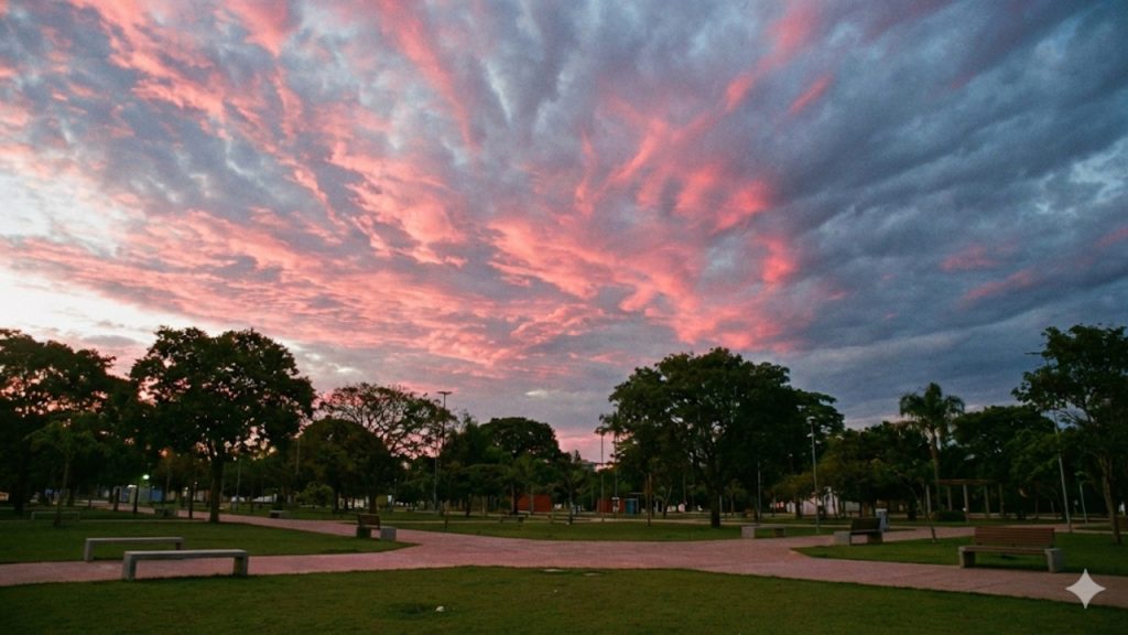 Por que o céu fica rosa se ele é azul? Pera aí, como ele é azul se o espaço é preto?