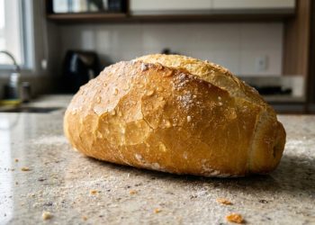 O truque da água que faz o pão amanhecido ficar crocante de novo em 5 minutos