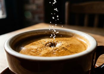 Por que se deve colocar uma pitada de sal no café