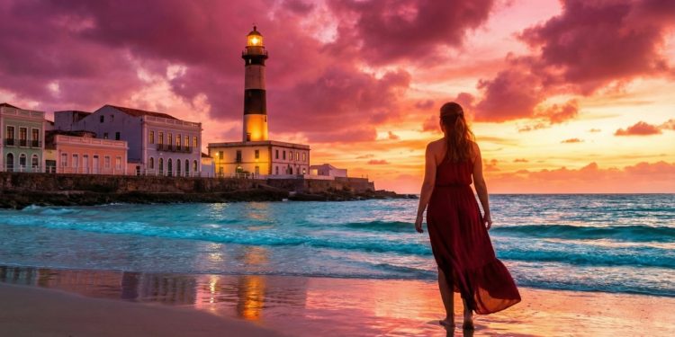 Salvador tem o primeiro elevador urbano do mundo e um pôr do sol disputado no Farol (imagem ilustrativa)